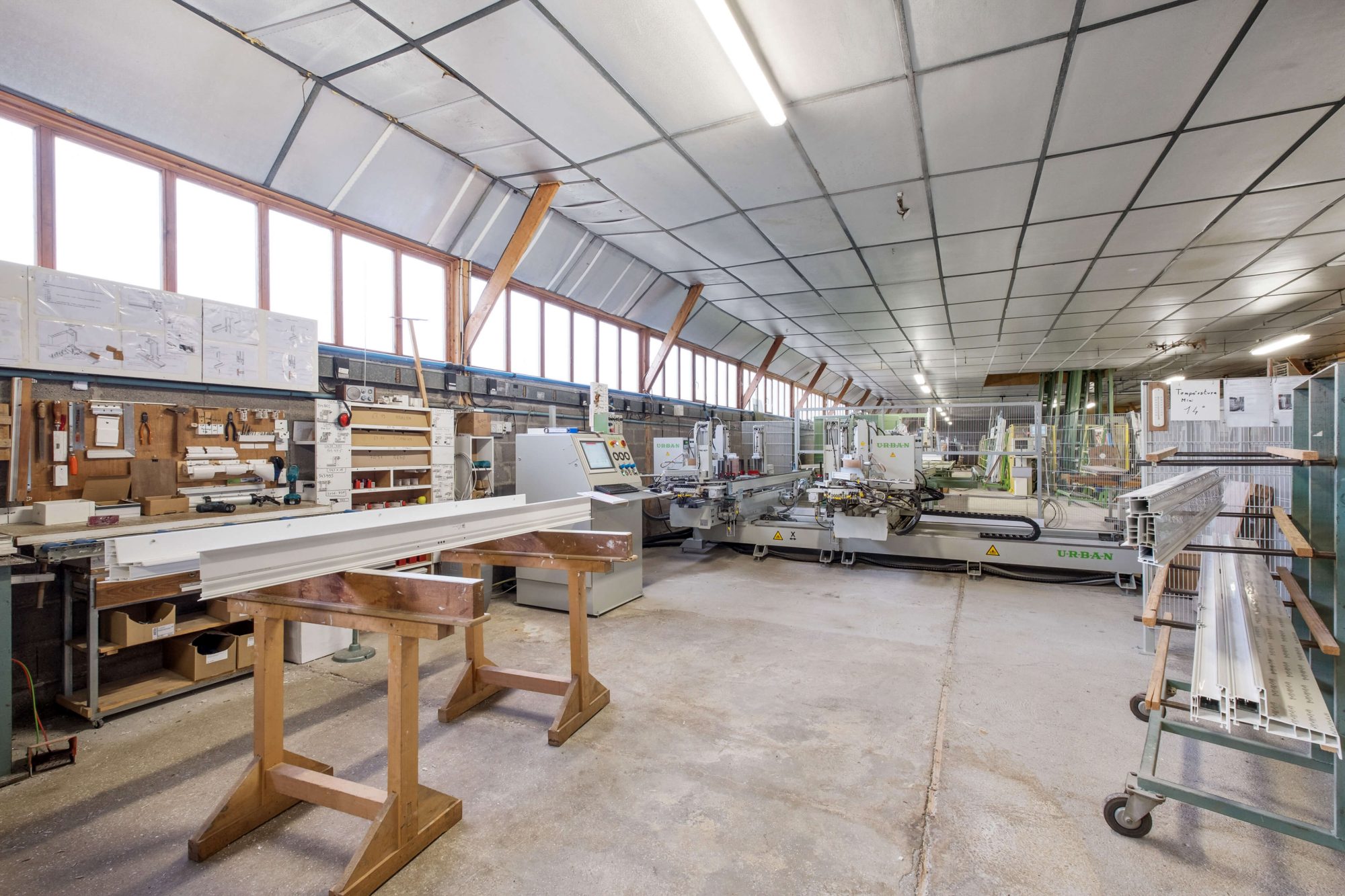 intérieur des locaux chez Mangeolle et Fils